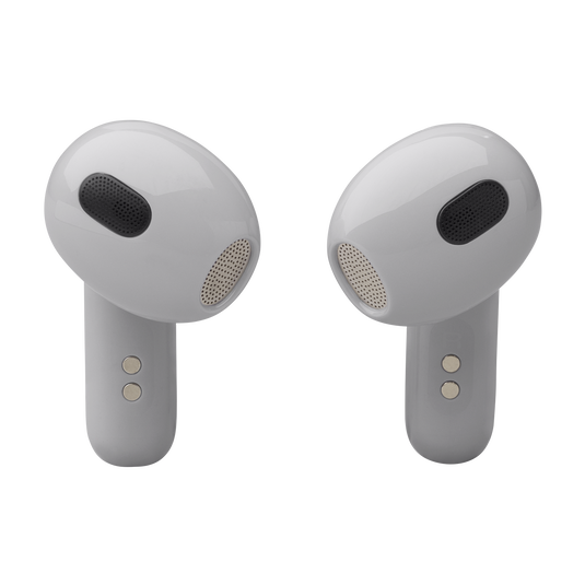JBL Live Flex 3 - Silver - True wireless noise-cancelling open-stick earbuds - Detailshot 1 image number null